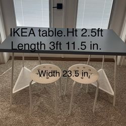 IKEA table and chairs