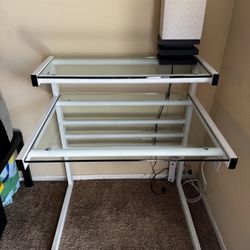 Glass Desk