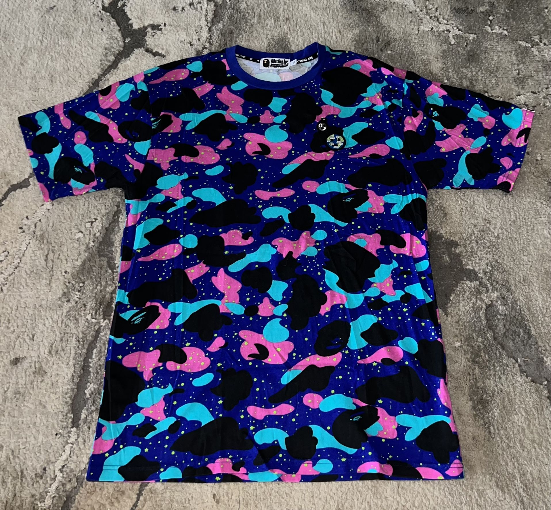 Bape X Kid Cudi Camo Tee