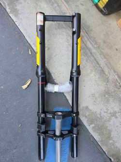 HappyRun G100 E-Bike Front Suspension Fork – Yellow