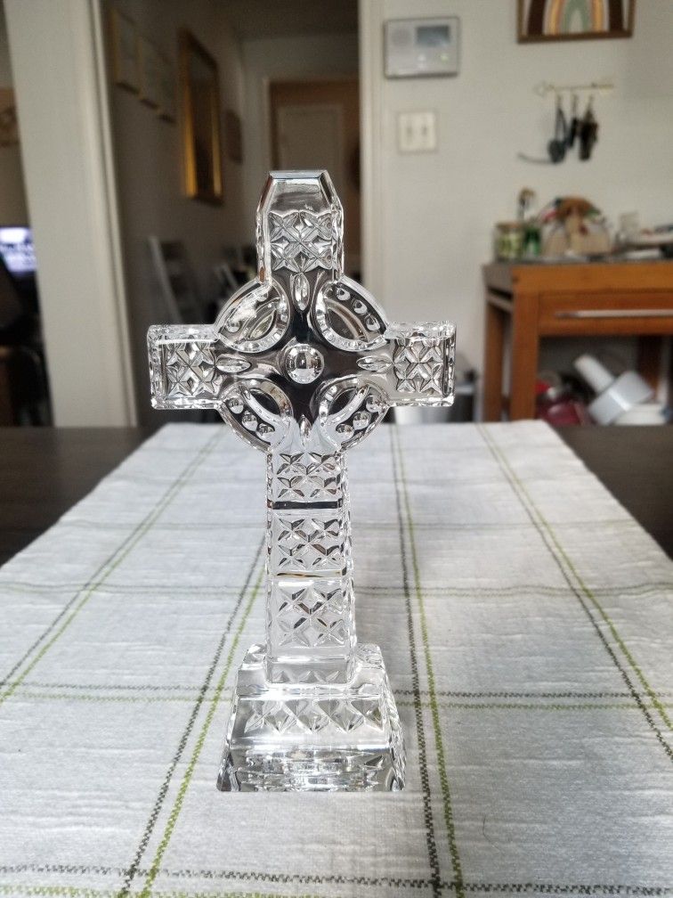 Waterford Crystal Celtic Cross- Vintage