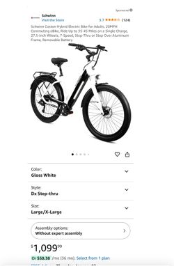 schwinn custom dx electric bike 