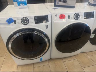 Ge front load washer and gas dryer