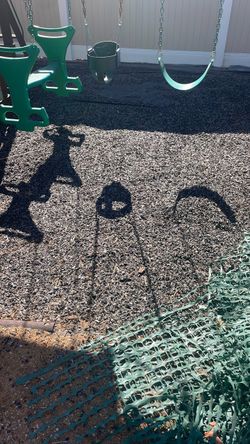 Free playground black rubber mulch!
