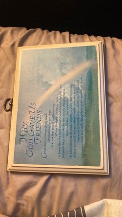 Friends plaque