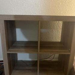 Set Of Matching Storage Cube Shelves