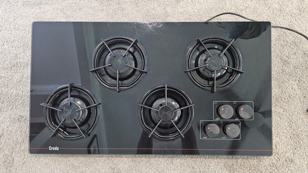 Creda 4 Burner Gas Stove Cooktop