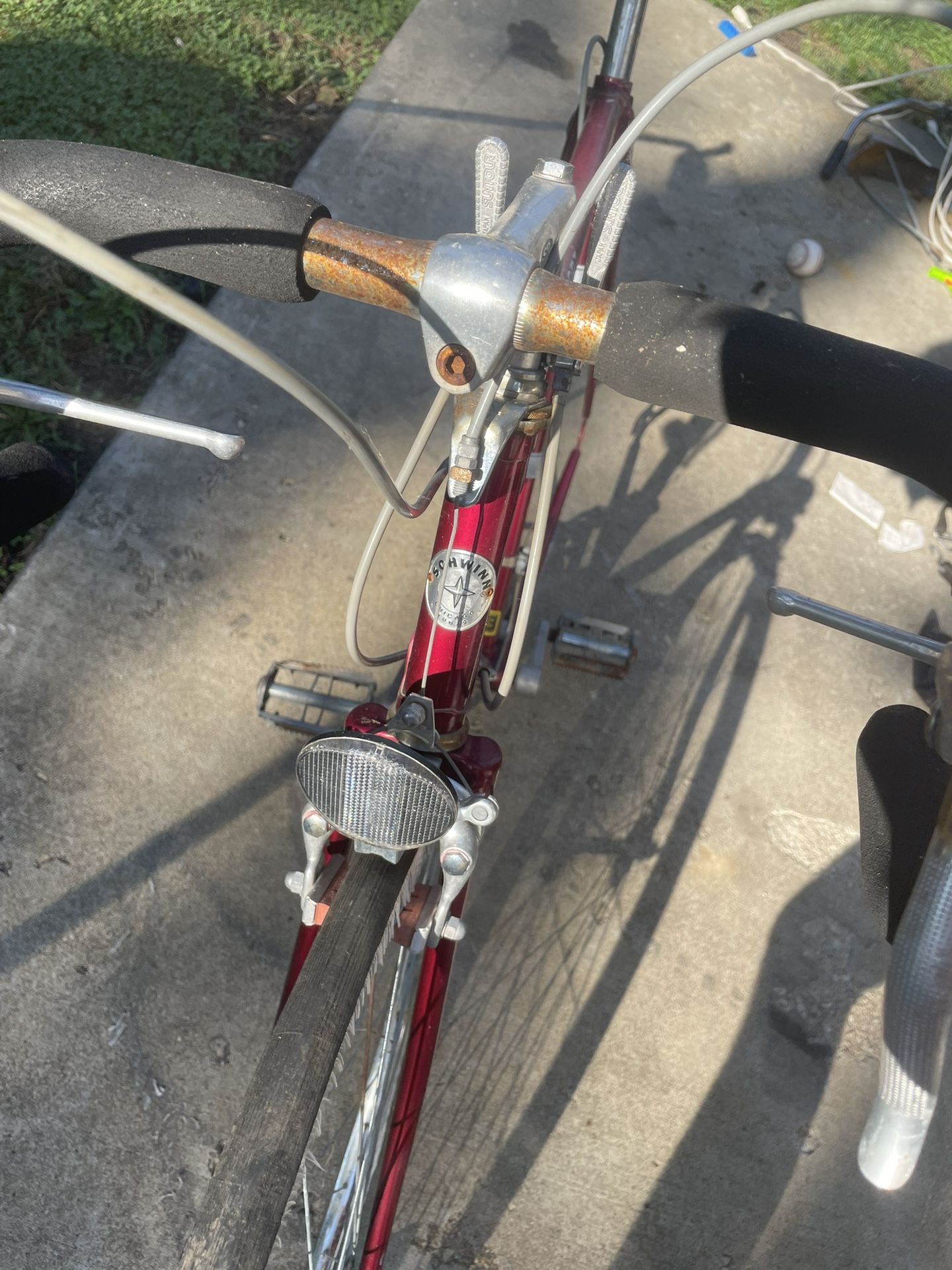 Schwinn EXTRA LIGHT bike Frame With Front Wheel(price Flexible, Open For Trades)
