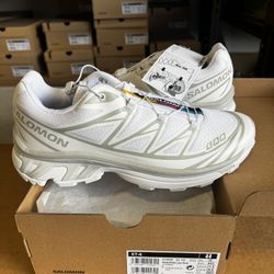 Salomon XT-6 White Lunar Rock Men And Women L(contact info removed)0