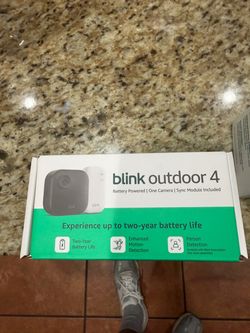 Blink outdoor 4 BRAND NEW SEALED
