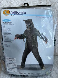 California Costumes Kids Werewolf Halloween Costume
