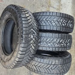 4used ttires 225 75r16 Michelin   Agilis cross climate $320.00