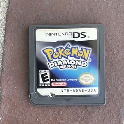Nintendo Ds Pokemon Diamond
