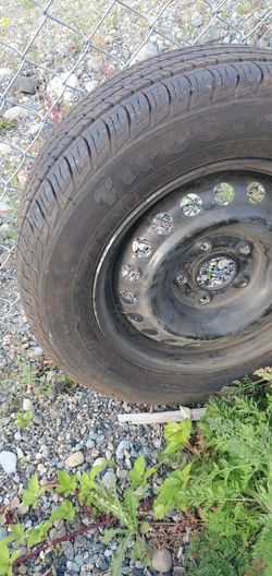 114.3 X 5 Lug Steelie Good Tread