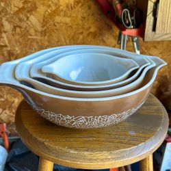 Pyrexx Nesting Bowl Set From The 70S