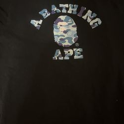 Bape Shirt Camo Blue