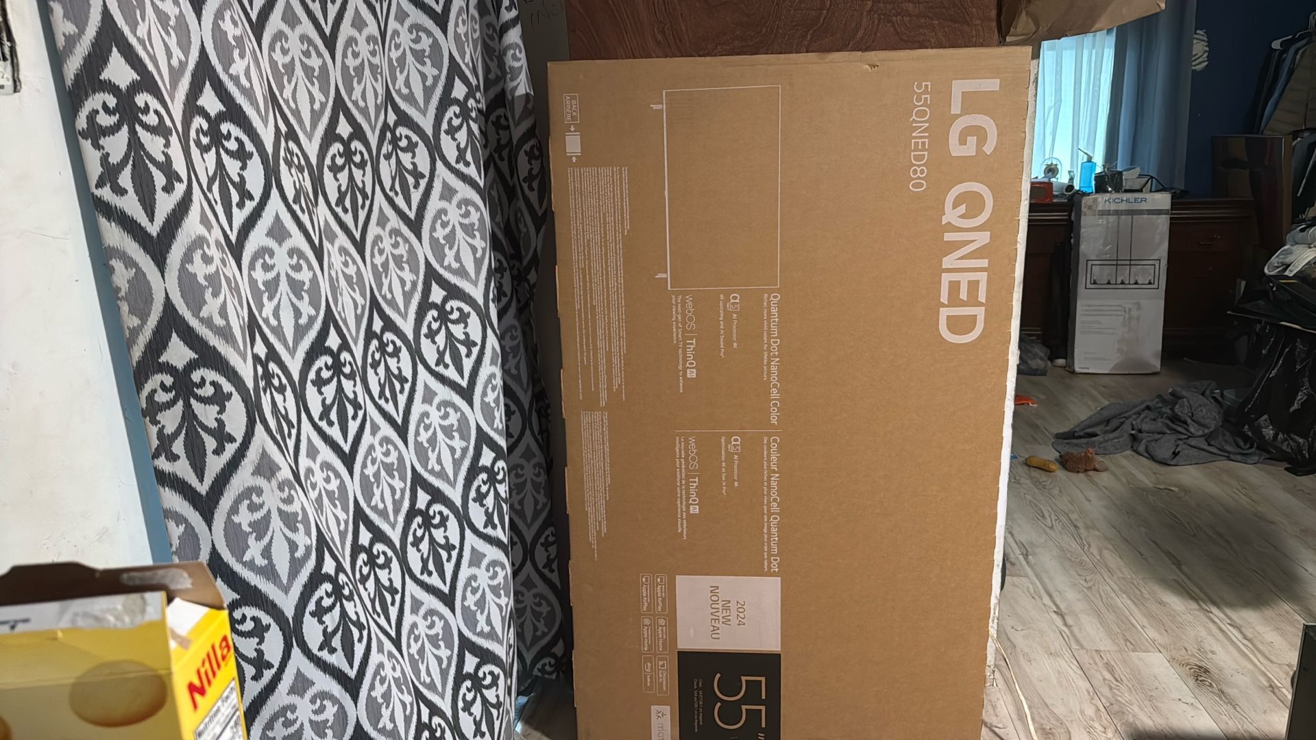 Unopened 55” LG QNED SMART TV