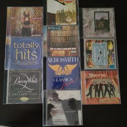 10 CD's In Original Cases