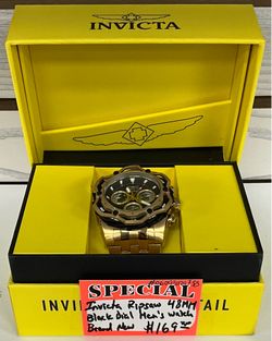 Invicta Ripsaw 48mm Black Dial Men’s Watch Brand New