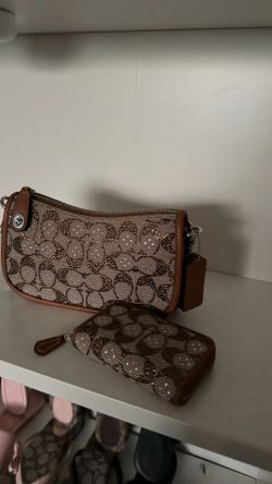 Coach Crystal swinger bag