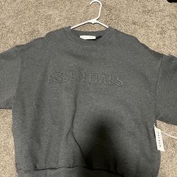 Essentials Fear Of God Dark Grey Sweater