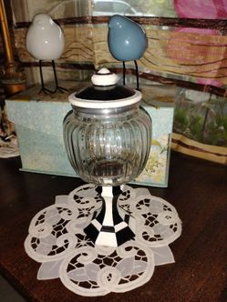 Hand painted Candy dish
