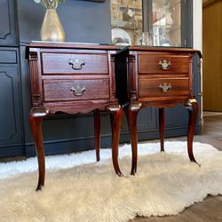 Gorgeous Antique Nightstands Or End Tables 