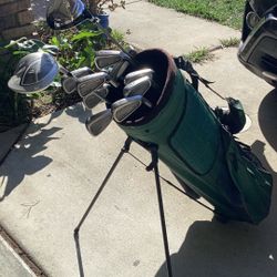 Titliest 704cb Complete Set Of Golf Club Adams And King Cobra Drivers Nice Putter With Beautiful bag excellent condition