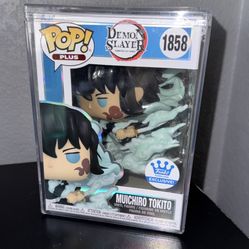 Funko POP! Demon Slayer MUICHIRO TOKITO 1858(Mist Breathing) Funko Exclusive 