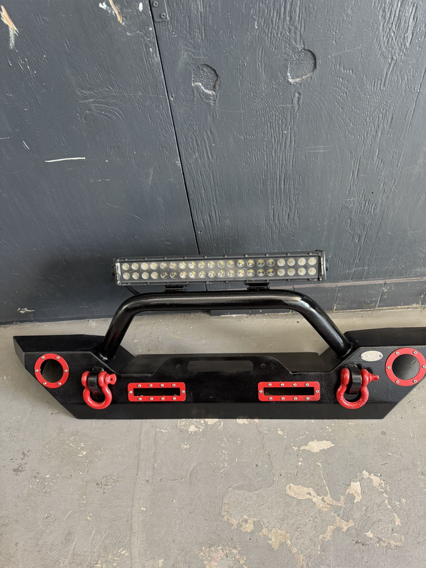 Barricade Front Bumper And One Original Tire