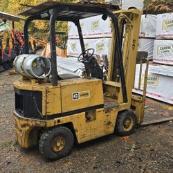 1993 Caterpillar Cat Propane Forklift 3k Pound Fork Lift