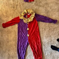Jester costume Halloween medium size
