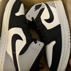 Nike Air Jordan 1 Mid Women's SE Light Steel Grey DV0427 100 Size 7 No LID