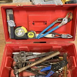 Tool Box W/misc Tools 