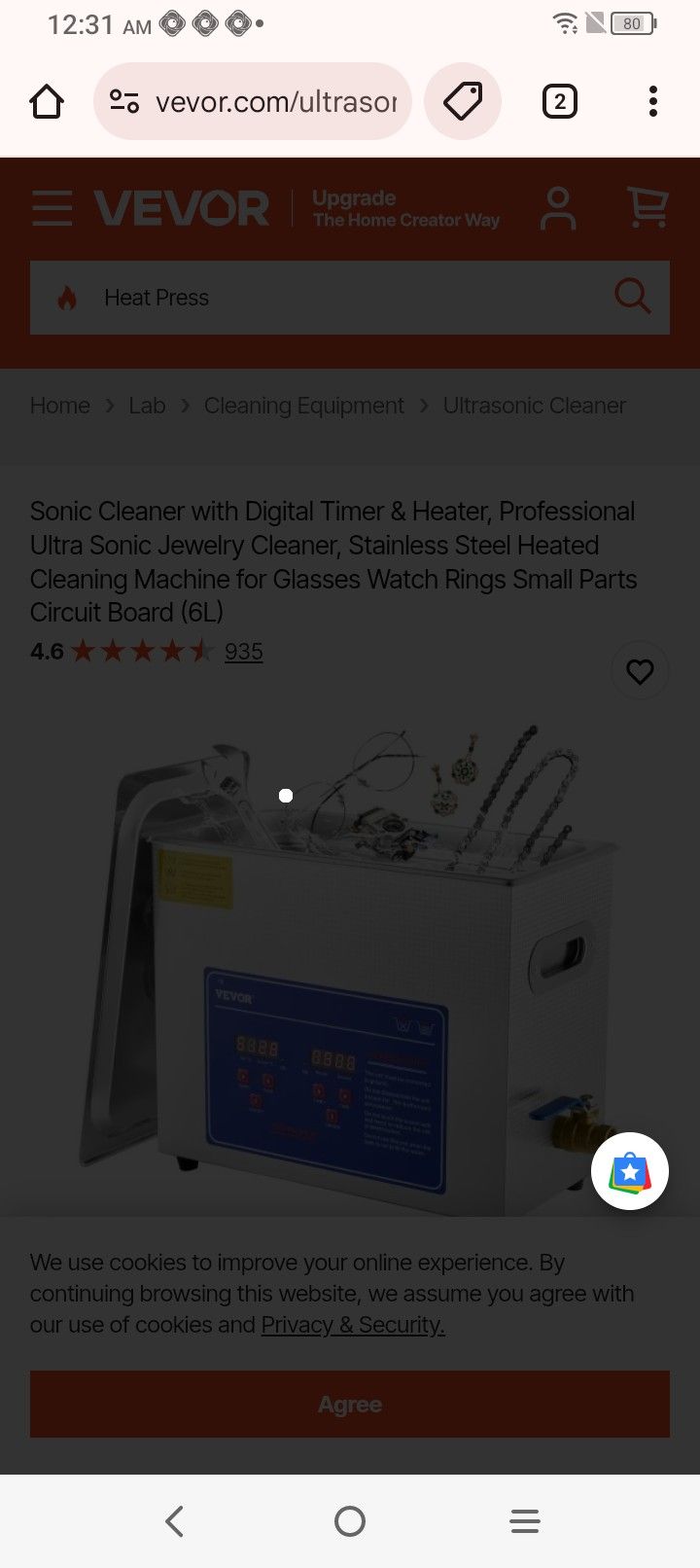 Ultrasonic Cleaner