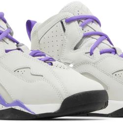 Air Jordan True Flight GS ‘Base Grey Purple Venom’