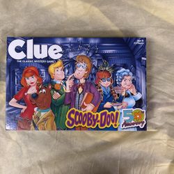 Clue Game Scooby Doo 50th Anniversary 