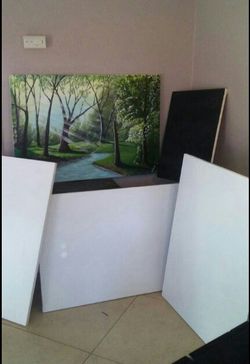 stretch primed canvas