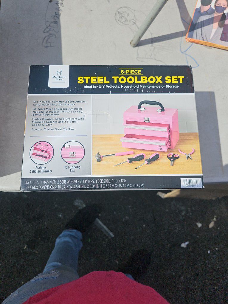 Steel Tool Box Set
