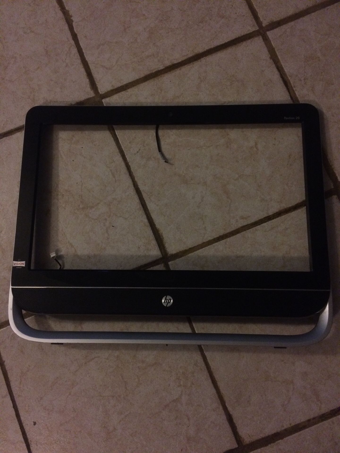 Hp all in one 20 inch front cover with speakers