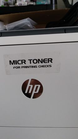 Hp check printing new printer with new magnetic toner