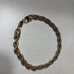 Gold Chained Bracelet 