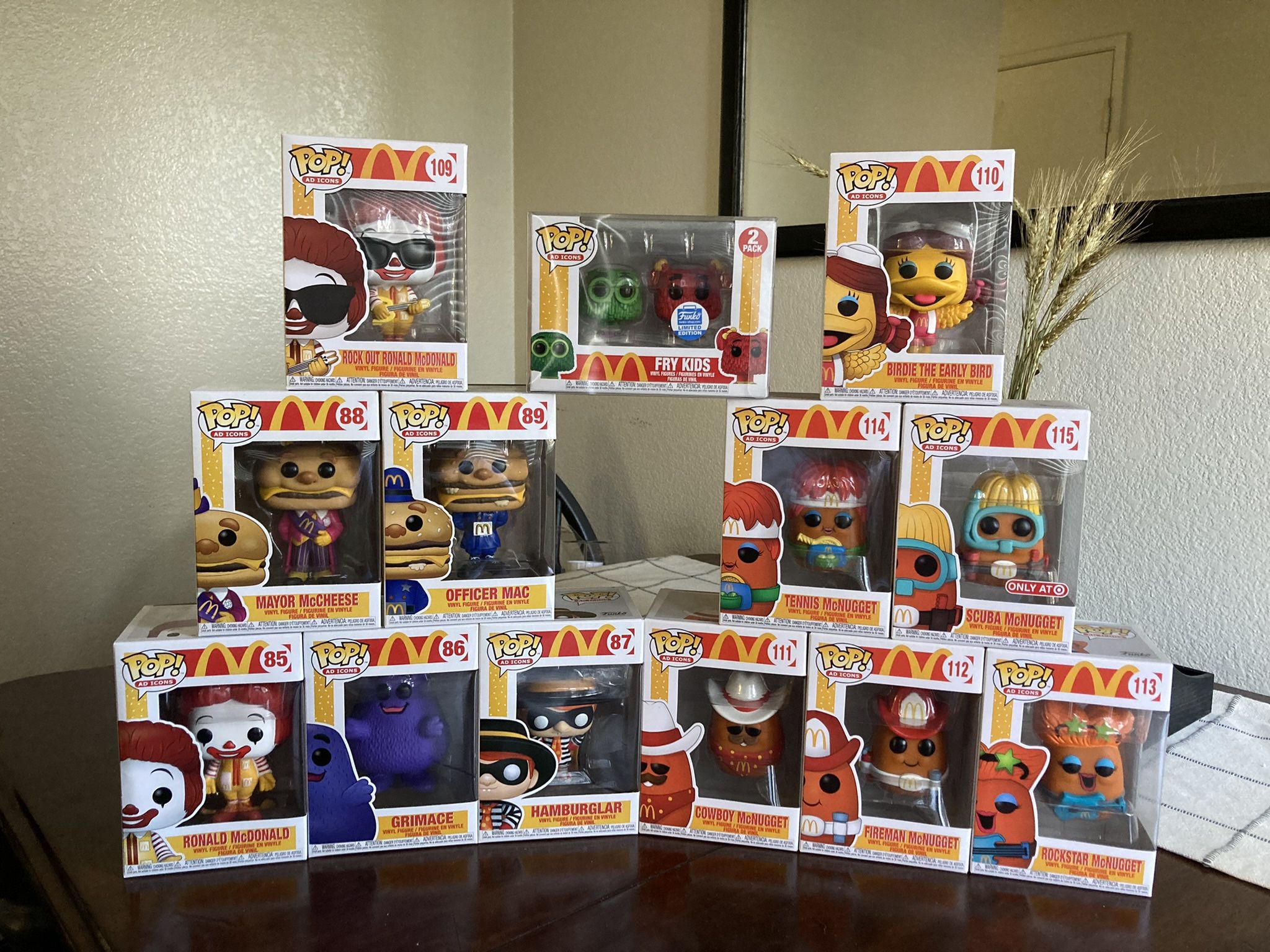 McDonald’s Funko Pops