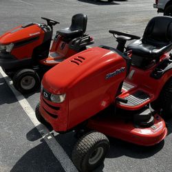 Riding lawnmowers