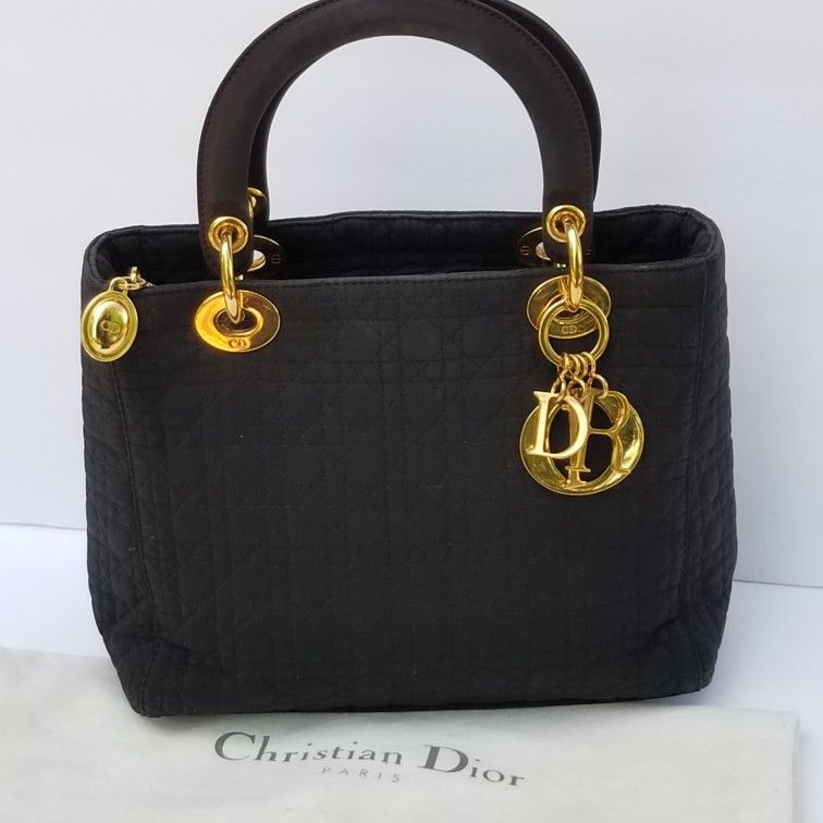 Christian Dior  lady  Dior cannage handbag