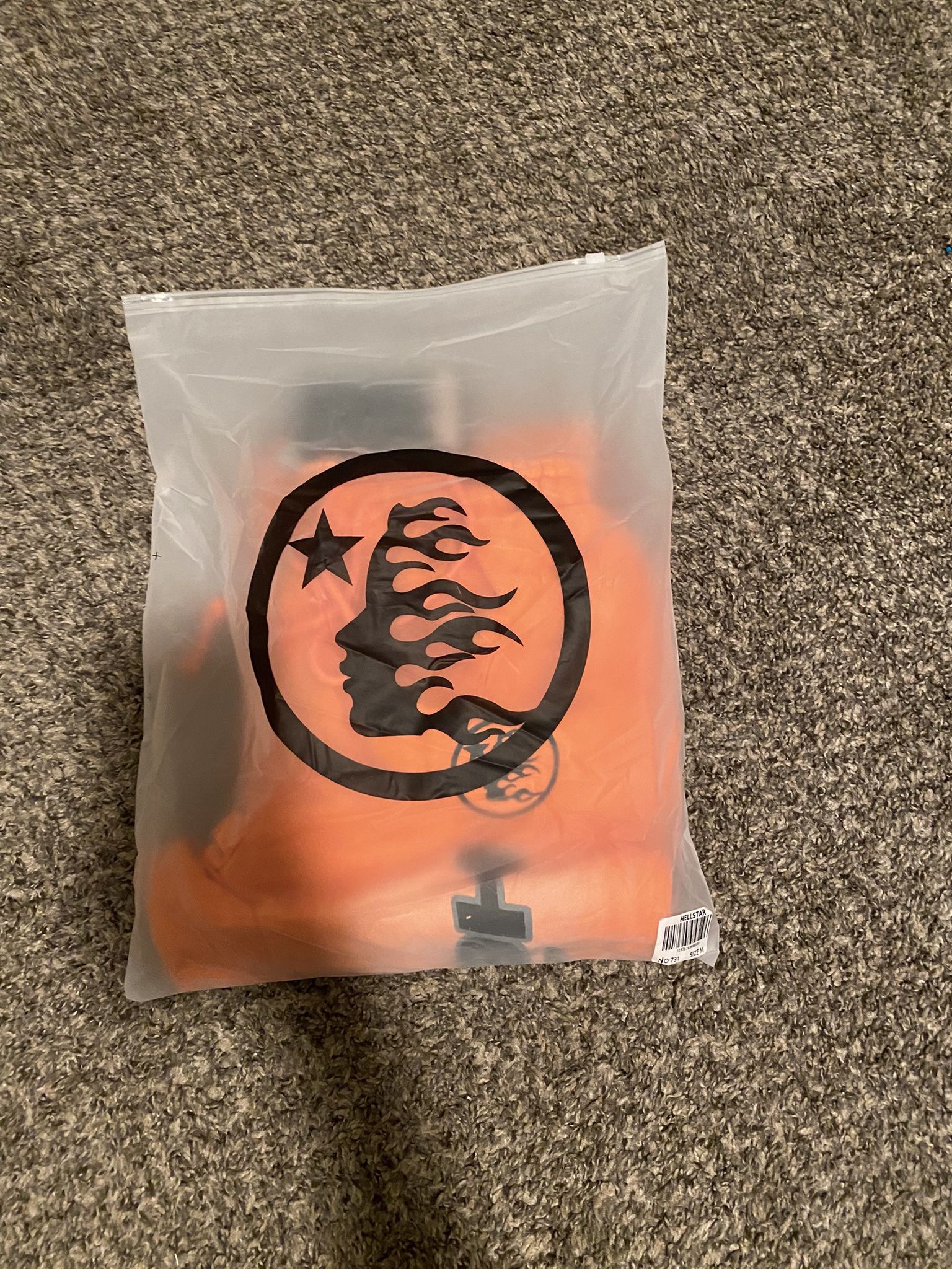 Orange Dye Hellstar Sweats