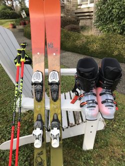 K2 Poacher skis/boots/poles (kids)