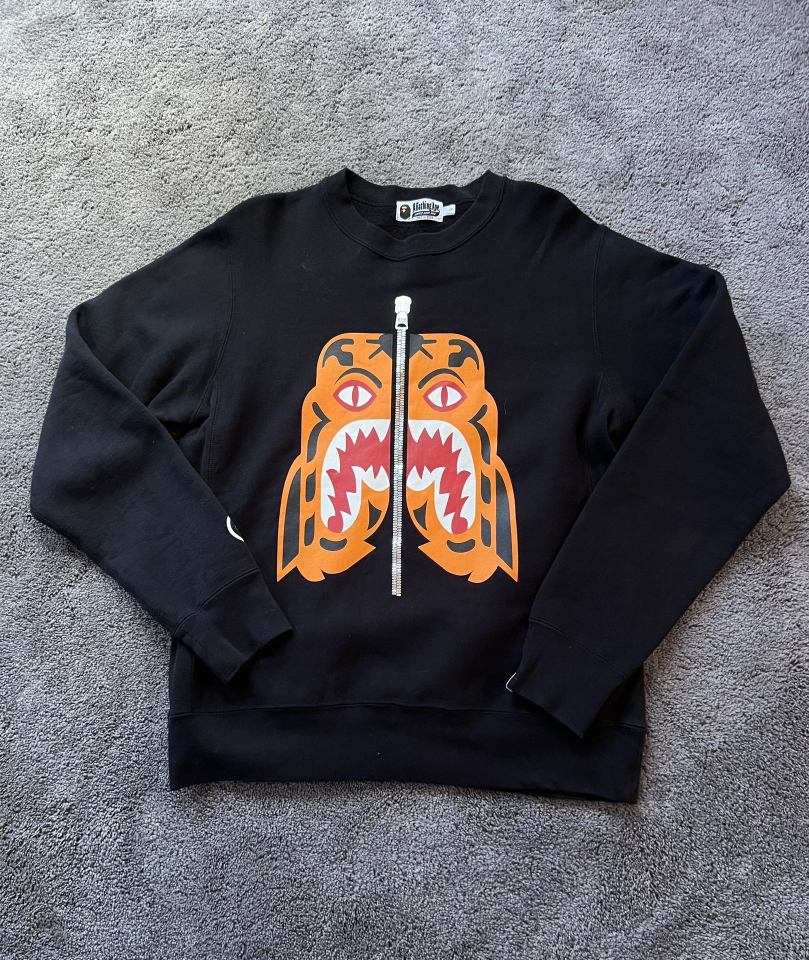 Bape Tiger Face Crewneck🐅