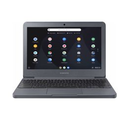 Samsung - 11.6" Chromebook - Intel Atom x5 - 4GB Memory - 32GB eMMC Flash Memory - Night Charcoal