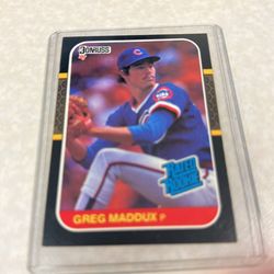Greg Maddox Rookie Donruss